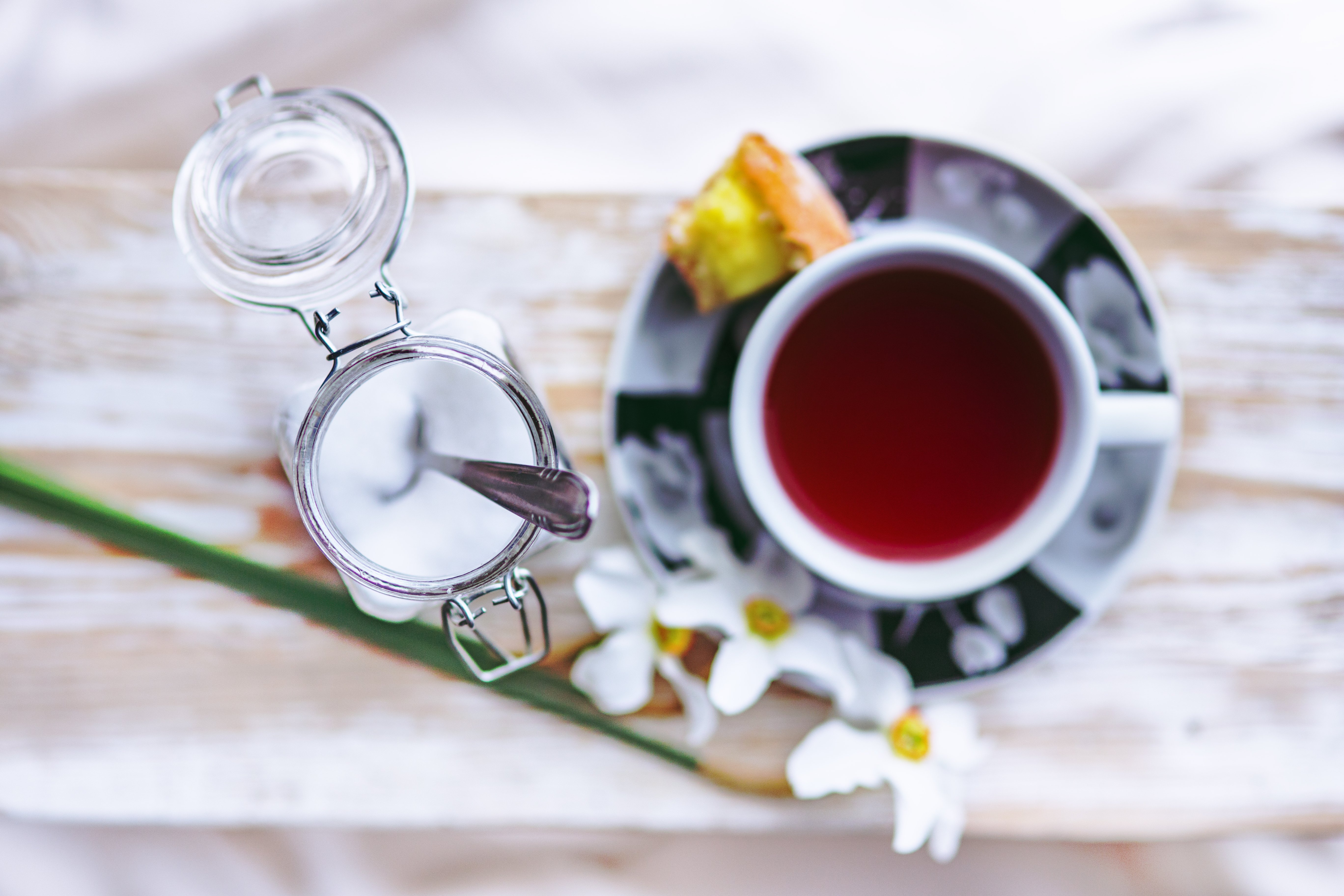 Another image of a tea cup with a white background